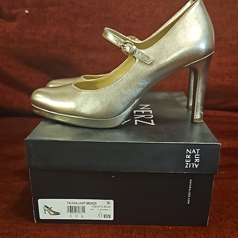 Women's Light Bronze Heels